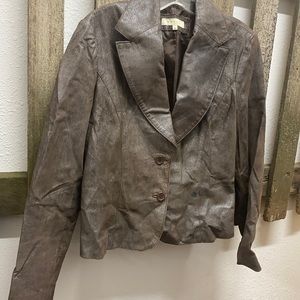 SORBE soft SUEDE VINTAGE BROWN COAT MEDIUM